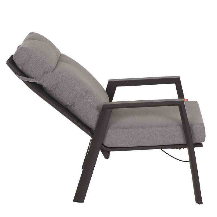 SIENA GARDEN Valencia Loungesessel anthrazit